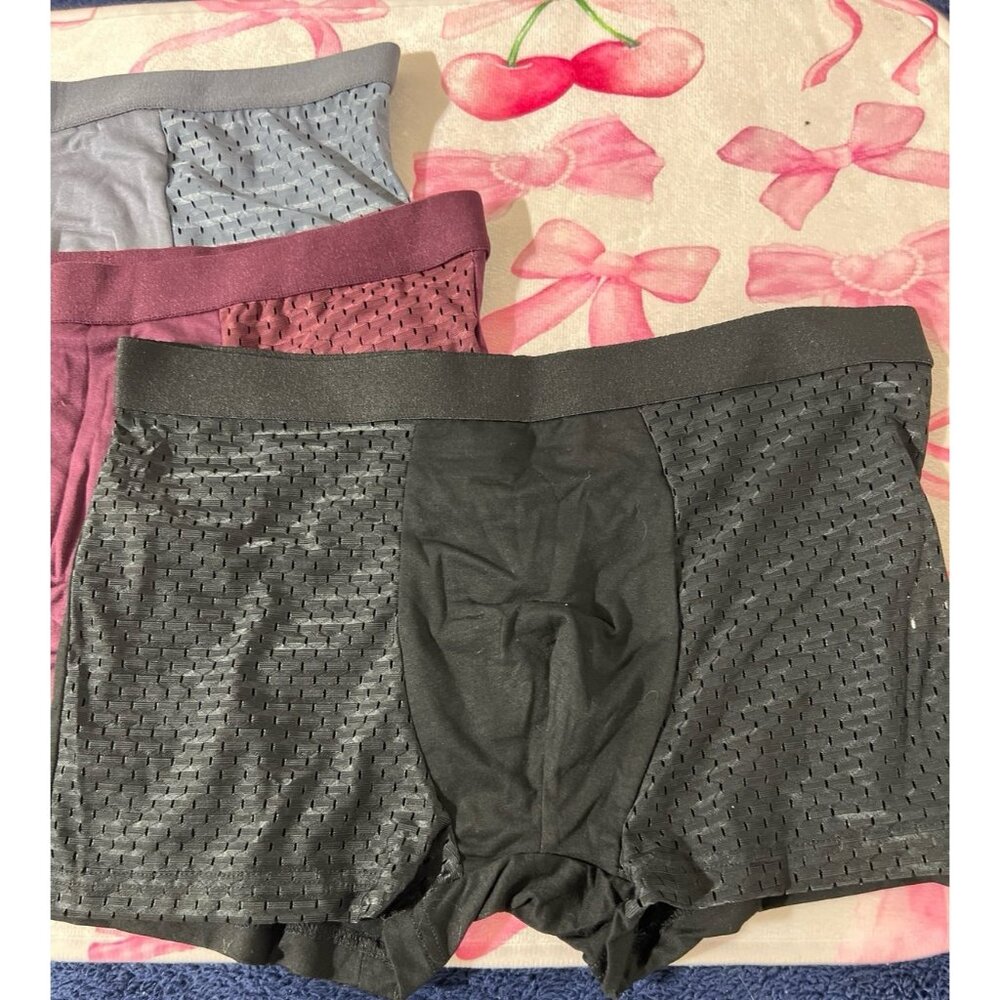 BOXHERO 3 Pack Mesh Panel Boxer